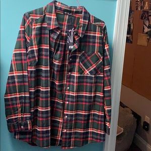 Button up top. I’ve never worn it before.